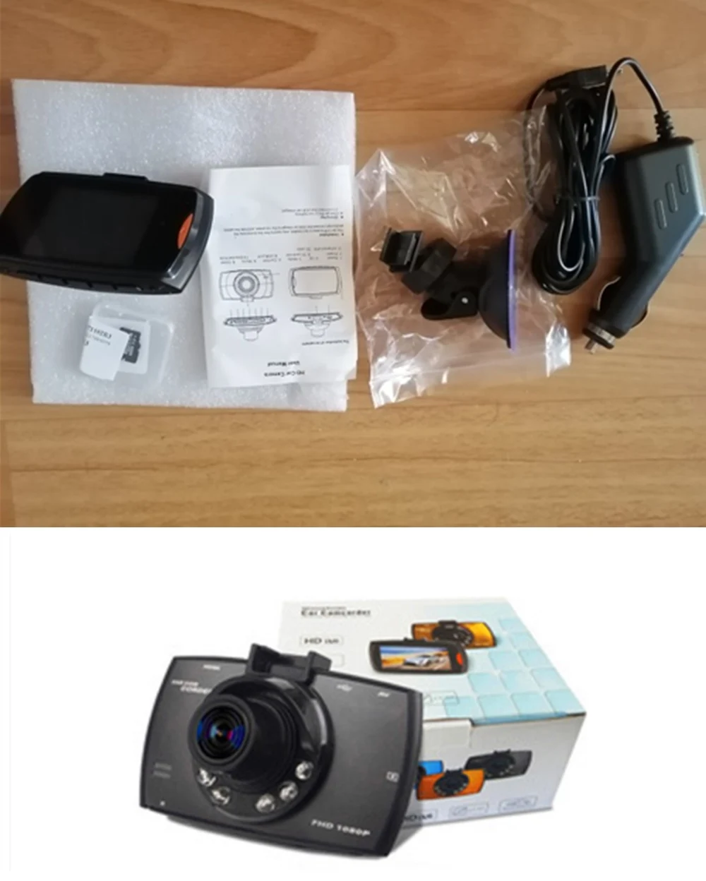 Мини видеорегистратор автомобильный 2 4 дюйма G30 Full HD 1080P 120