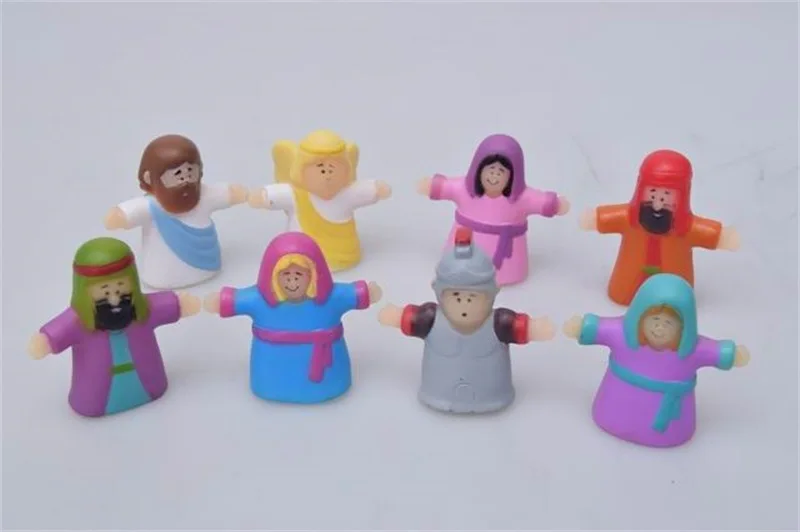 

Easter Finger Stall Vinyl Toy PVC Vinyl Finger Stall Doll Doll Cartoon Pencil Cap Doll