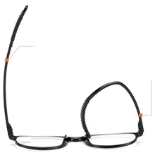 Тип Анти-усталость смолы линзы не бьющиеся модные эластичные очки для чтения TR90 оправа очки для мужчин и женщин