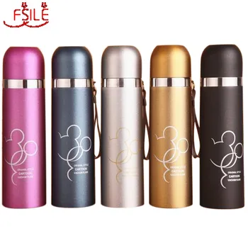 

Mickey Mouse Stainless Steel Vacuum Mug Cartoon Thermos 500ML Water Bottle