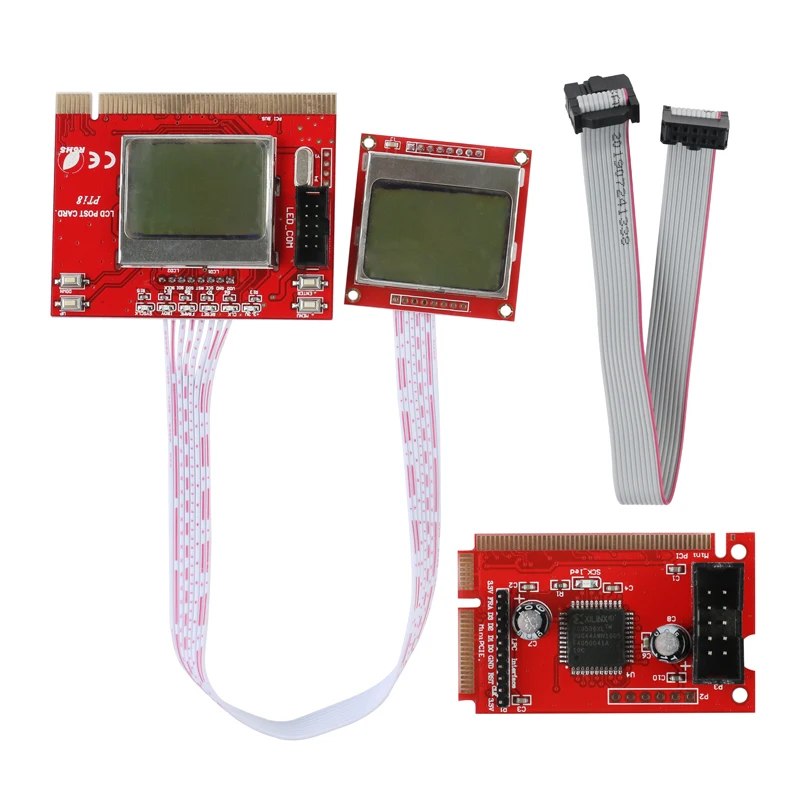 Новый 2 в 1 ПК Pci Mini e lpc порт диагностический тест отладка King почтовая карта для