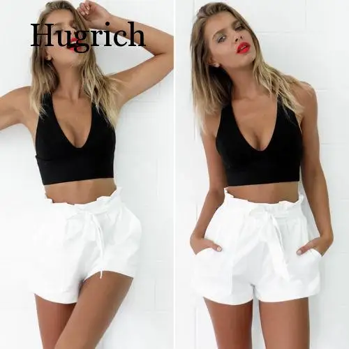 Women New Style Fashion Hot Fashion Women Lady Sexy Summer Casual Shorts High Waist Short Beach Bow Shorts