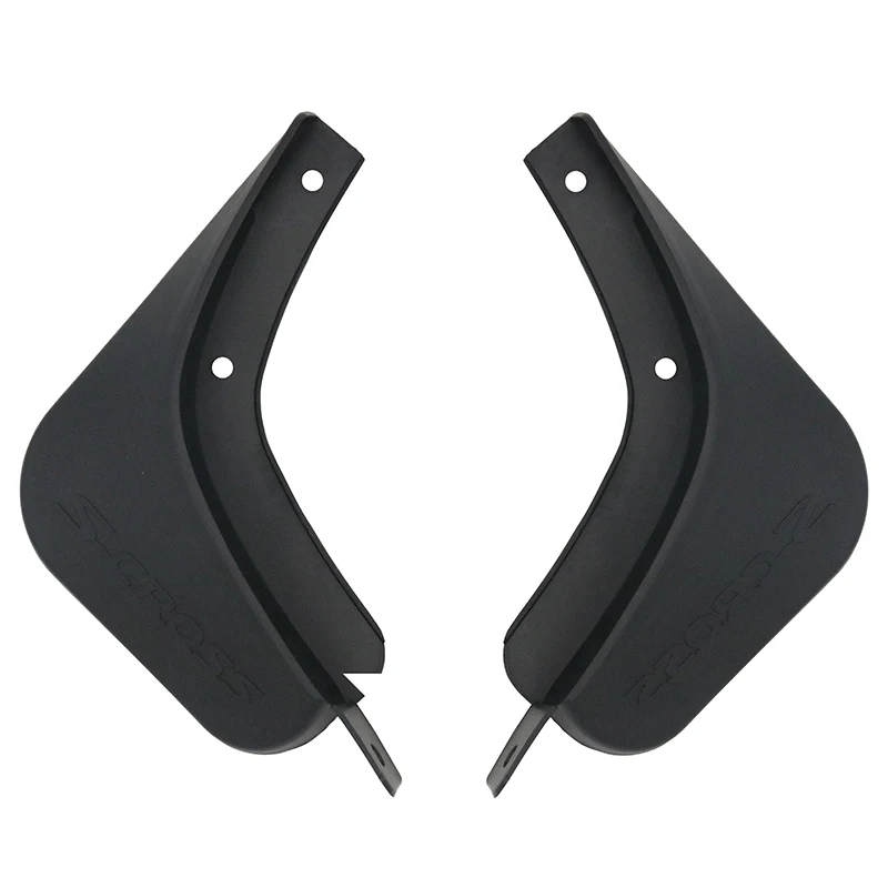 マッドガード 泥除け SX4 Suzuki Sクロスクロスオーバー用フロント+リアマッドフラップ2014-2017スプラッシュガード Front+R フロントリアマッドフラップ用 スズキ SX4 SX 4 用 S-クロス用