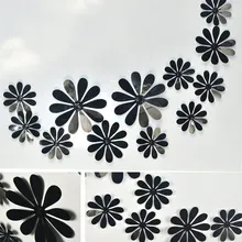 Новые продукты стерео цветок Модель ПВХ Подсолнух алиэкспресс Лидер продаж Свадебные украшения дома наклейки на стену