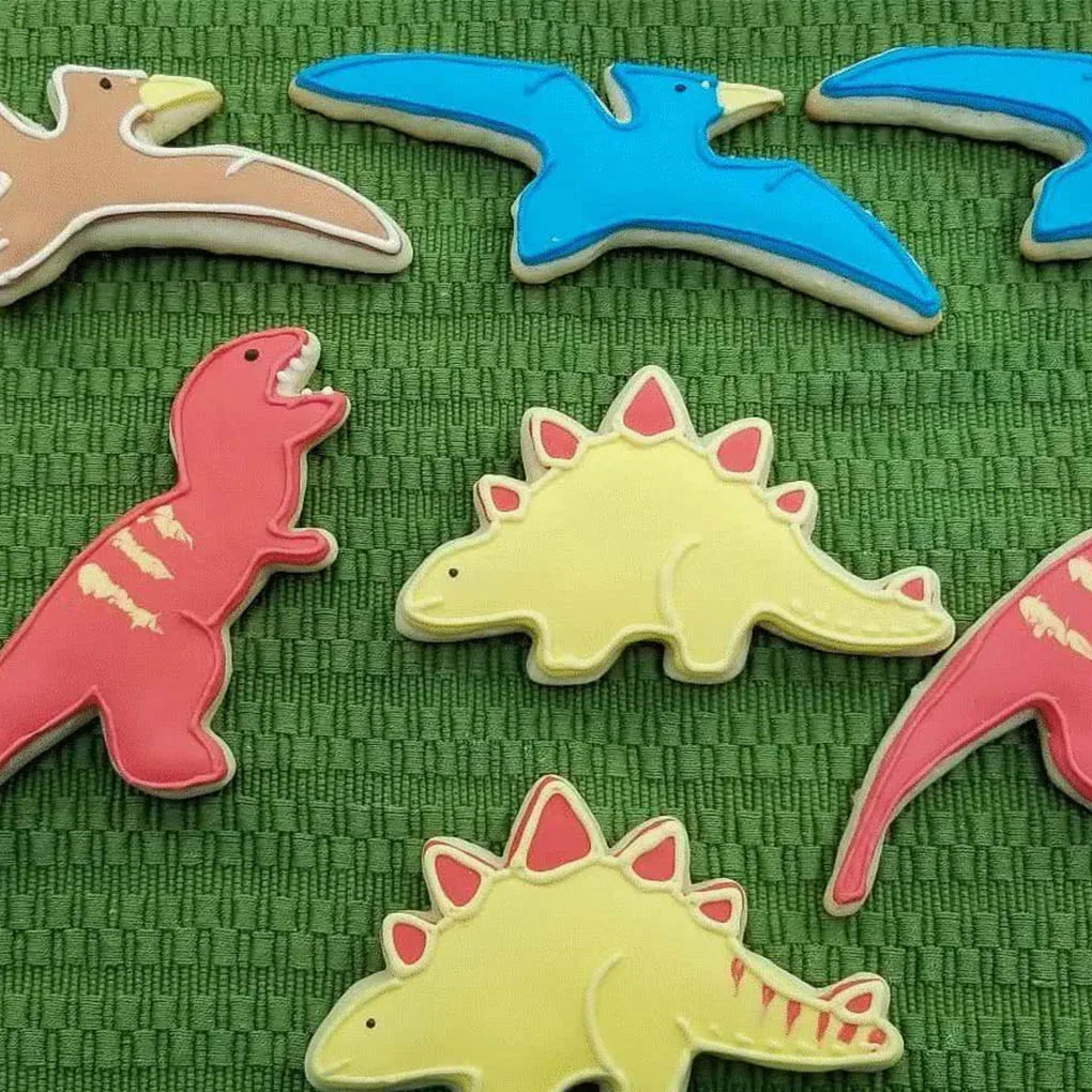 Cookie Mold Biscuit Press Mould Stainless Steel Pastry Stencil Die Home Bakery Baking Tool