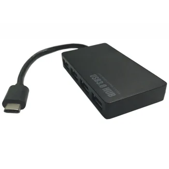 

Ultra-thin Type C to USB 3.0 Charging HUB Adapter 4 Ports USB-C 3.1 Converter For Macbook Pro PR Sale