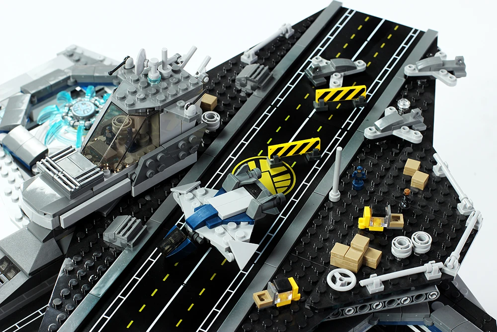 07043 Marvel супер герой серия щит Helicarrier модель строительные блоки наборы игрушка подарок для детей Marvel супер герой 76042
