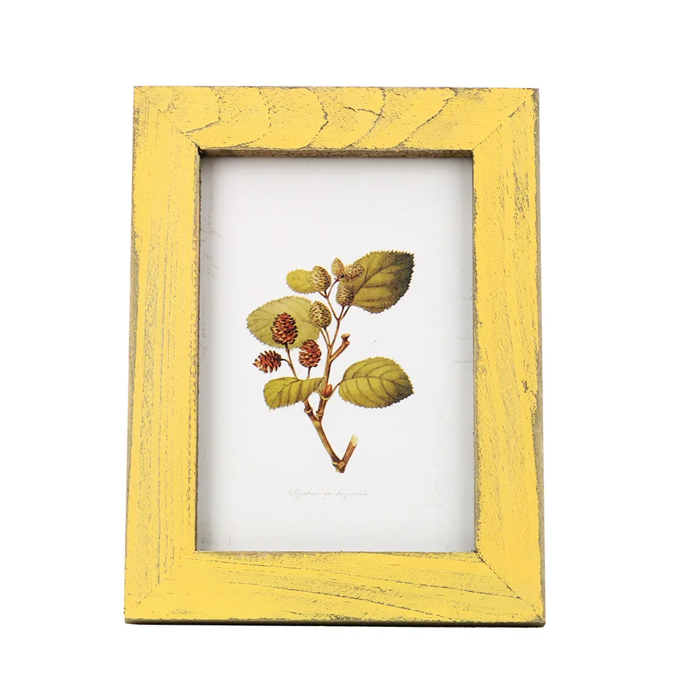 5 Colors Creative Gift Home Decor Wooden Wedding Couple Pictures Frames Vintage Photo Frame Photo Frame Wood Canvas Frame Wood Photo Frame Wood Frame Wood Picture Frame Art Frames