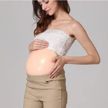 6~ 7 месяцев 2000 г/шт. для беременных поддельный живот для беременных искусственный силиконовый живот для перекрестного переодевания или актера или модели или женщины