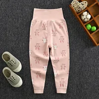 Autumn Spring Baby Pants Newborn Baby Boys Bottom Pants High Waist Infant Kids Harem Pants Baby Girls Leggings Toddler Trousers 6