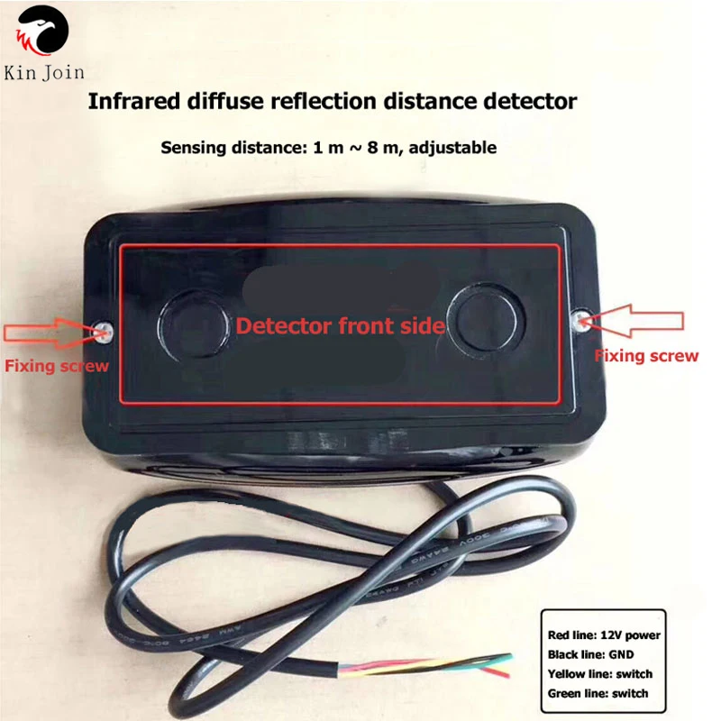 KINJOIN Parking Lot Radar Detection Sensor Vehicle Recognition Detection System Lntelligent Parking Equipment