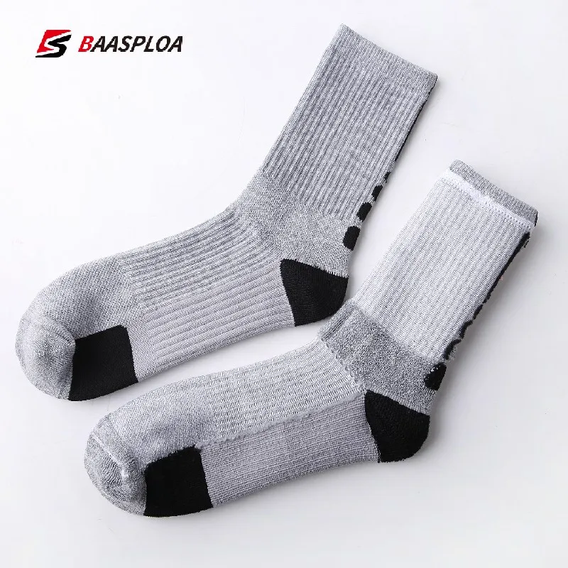 

Men's Running Socks Professional Hiking Cycling Socks Anti Slip Outdoor Fitness Basketball Sport Trekking Socks Baasploa 2022
