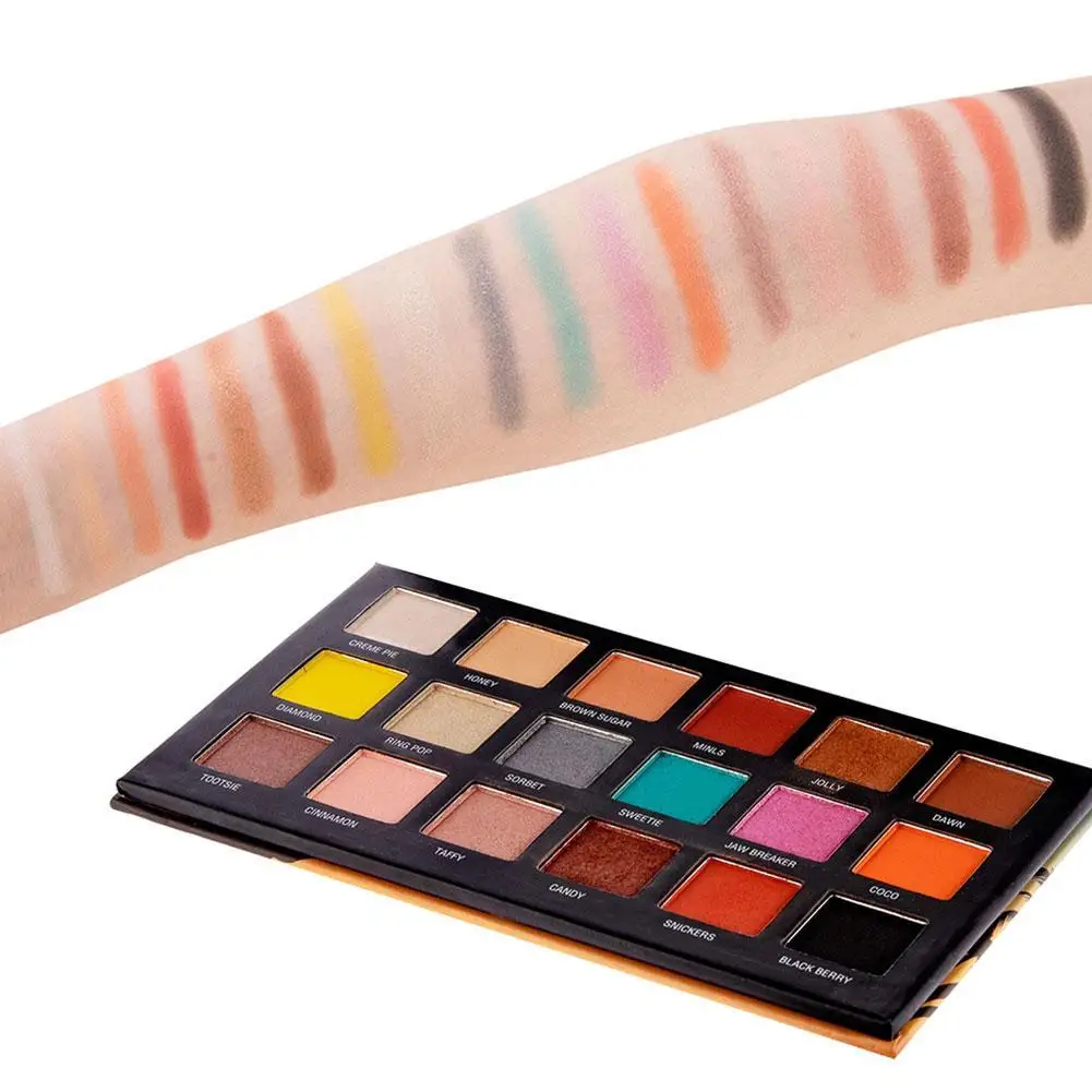 Палитра теней для век Shimmer Matte Pigment Earth color Eye Shadow Kit Nude Makeup, гладкие блестящие тени для век