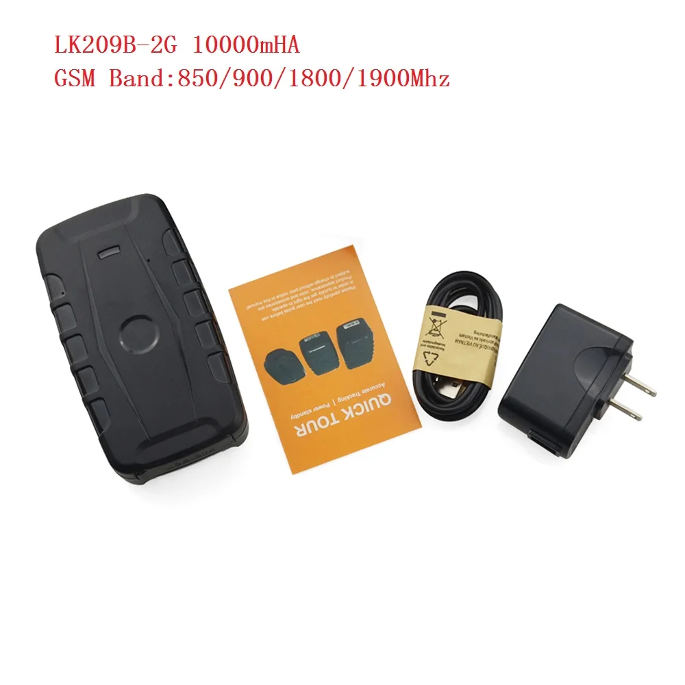 LK209 трекер LK209A/LK209B/LK209C 2G 3g Автомобильный gps трекер локатор водонепроницаемый Магнит WCDMA GSM отслеживание в реальном времени отброшенная сигнализация - Цвет: LK209B-2G no box