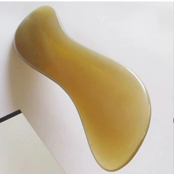 

gua sha tool Natural white water horns good shave face facial beauty scraping massage board can be used to add acupuncture