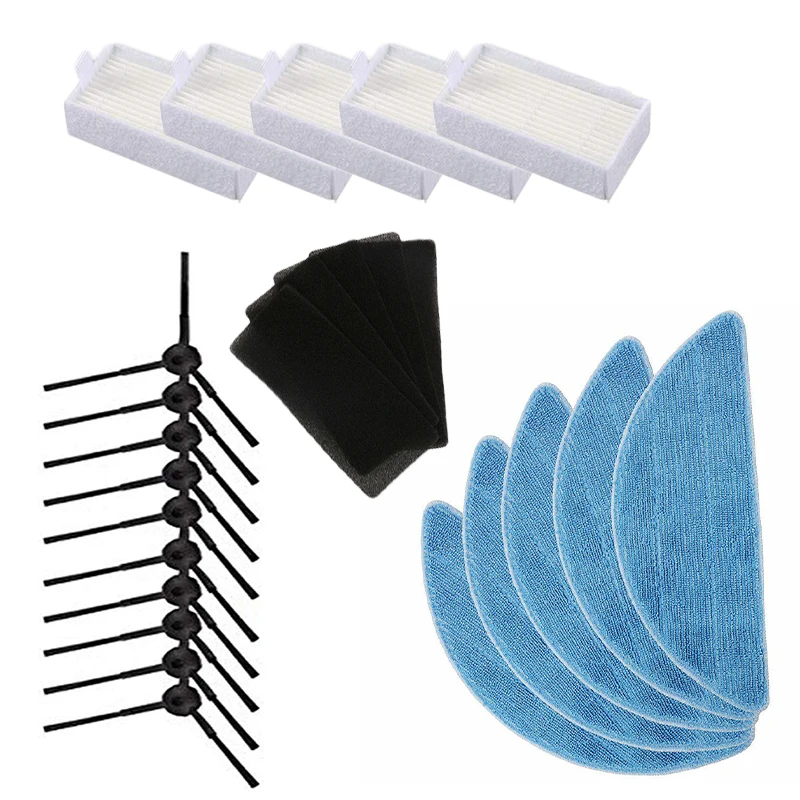 Щетка Фильтр Вакуумные части для ILIFE V3s Pro V3s V5s очиститель боковая щетка