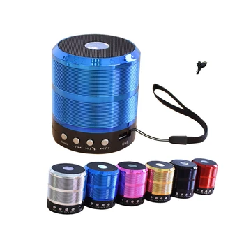 

WS887 Portable Hand-free Wireless Mini 4.0 Bluetooth Speaker Stereo Music Speaker Bluetooth Speaker Support TF Card FM Radio