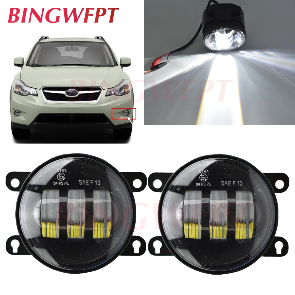 2pcs/pair LED fog Lights For Subaru XV 2013 2014 2015 2016 Levorg 2017 2018 2019 | Автомобили и мотоциклы
