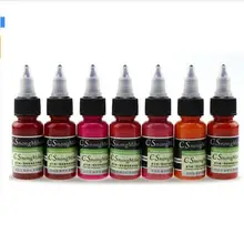 Высокое качество CS микроблейдинг пигмент Перманентный макияж бровей и губ татуировки чернила 15 мл