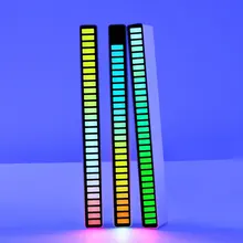 Led Strip Licht Geluid Controle Pickup Ritme Licht Muziek Sfeer Licht Rgb Kleurrijke Buis Usb Spaarlamp Ambient licht