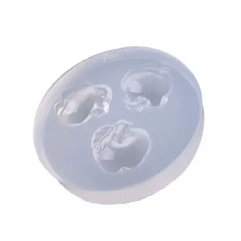 

Handmade Cute Apples Epoxy Resin Mold Apple Resin Pendant Slilcone Mold Earrings Necklace Bracelet Jewelry Making Tools