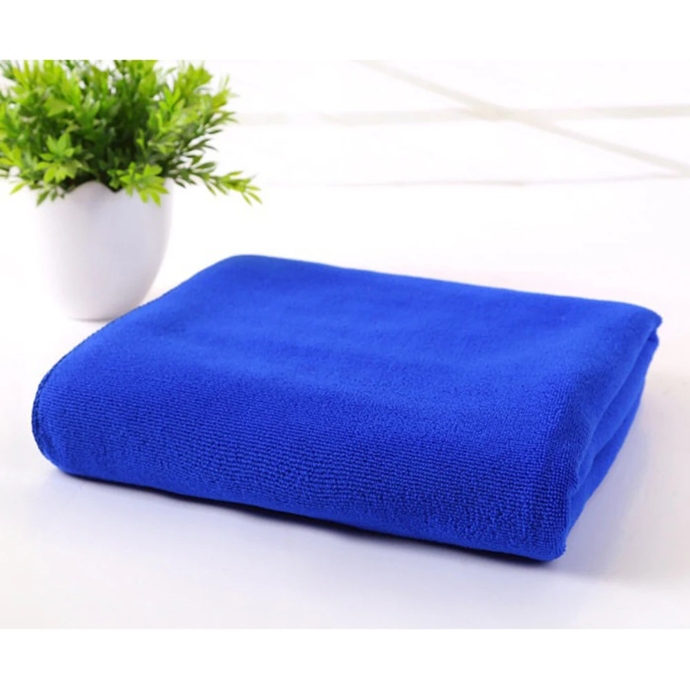 Blue 70x30 см микрофибра быстросохнущее волшебное банное полотенце s супер мягкое водопоглощающее пляжное полотенце для купания - Цвет: Blue