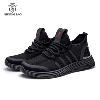 

Comfortable Sneakers for Men Fashion Outdoor Walking Mans Footwear Breathable Fly Knit Sock Shoes Light Tenis Feminino Zapatos