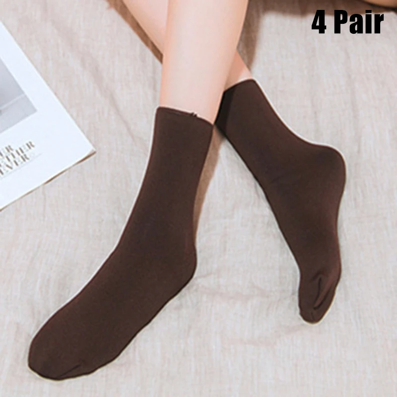 Женские утепленные флисовые Носки; зимние эластичные мягкие носки-тапочки с флисовой подкладкой; XIN-Shipping