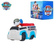 Original Box Paw Patrol Apollo Chase Small Rescue Vehicle Toy Set Anime Action Figure Model Cars Toy Kids Birthday Gift