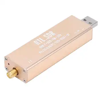 

High Stability Radio Receiver Software Radio Communication Accessories Automatic Search Scanning 0.1 MHz-1.7 GHz TCXO Airband