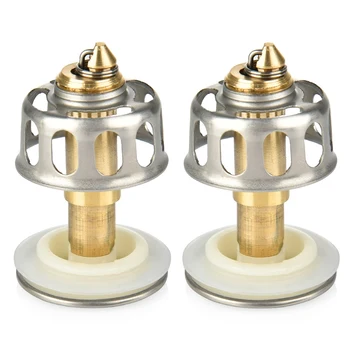 

Universal Wash Basin Bounce Drains Filters Sink Drain Vanity Stopper Bathtub Plug Trap Hair Catcher Faucet Bathroom Accessories