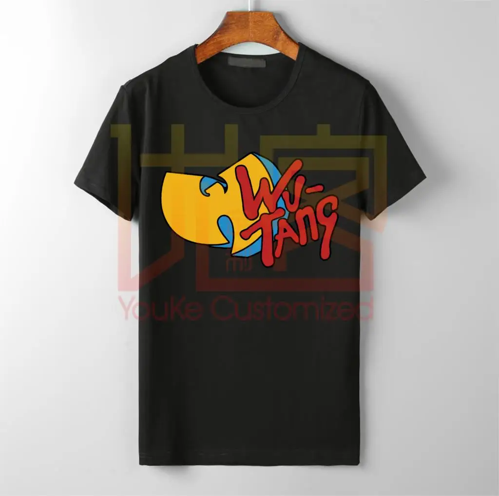 Новинка футболка wu tang clan хип хоп группа логотип креативный дизайн мужская хит