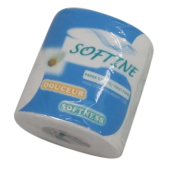 

10Rolls White Color Toilet Paper Bath Tissue Bathroom Toilet Bathroom Paper Soft Household