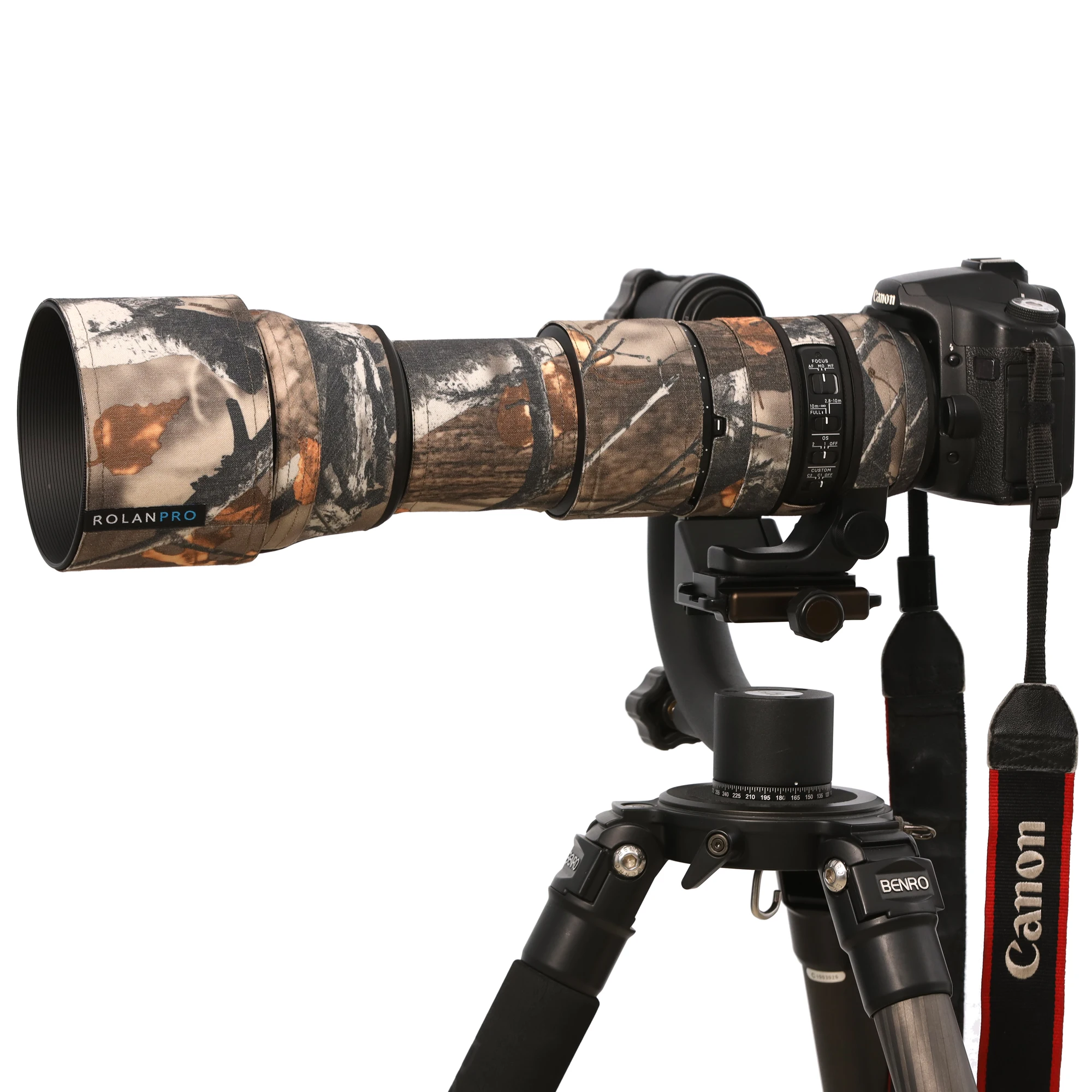 Фото Камуфляжный чехол от дождя для SIGMA линзы ROLANPRO-150 мм 600 DG OS HSM, защитный чехол для объектива №2