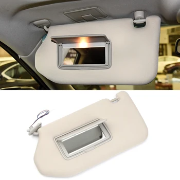 

Car Sun Visor Makeup Mirror For Nissan Pathfinder 13-18 For Infiniti QX60 14-17 Windscreen Sun Visor With Light Auto Accessories