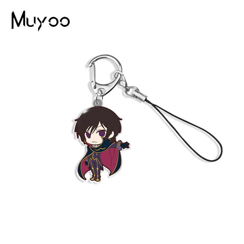 New Code Geass Anime Characters Acrylic Epoxy Resin Keychain Handmade Bag Holder Keychains Key Chains Aliexpress