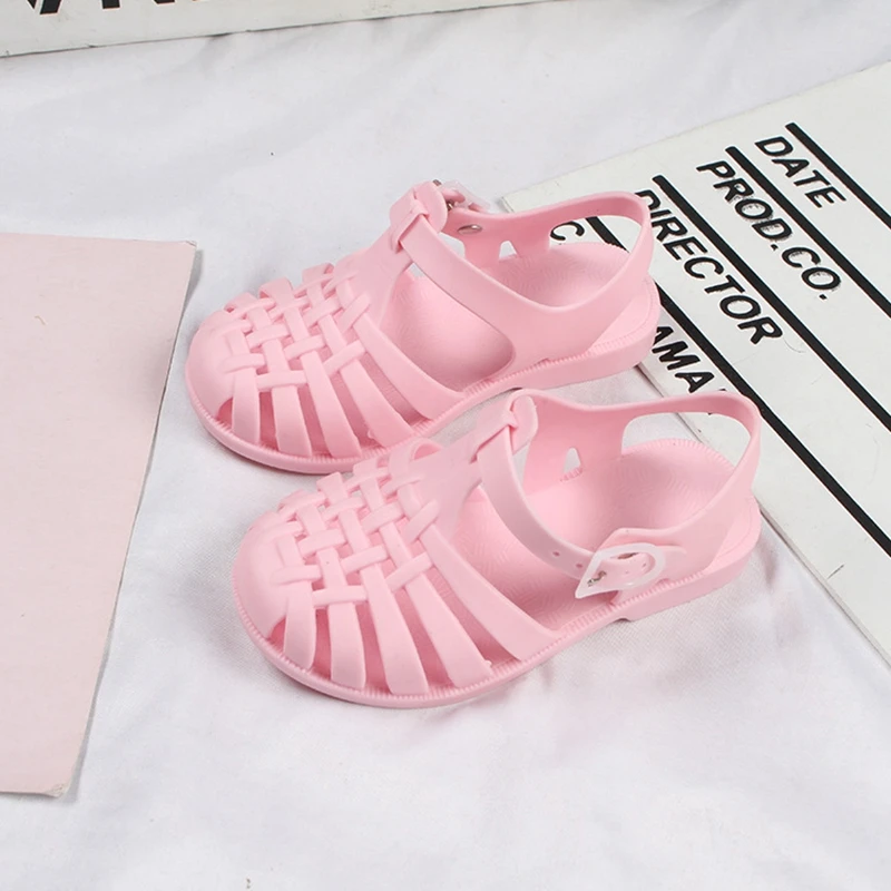 Kids Sandals Summer Children Shoes Baby Girls Toddler Soft Non-slip Princess Gladiator Beach Shoes Boys Casual Roman Sandals children's shoes for high arches