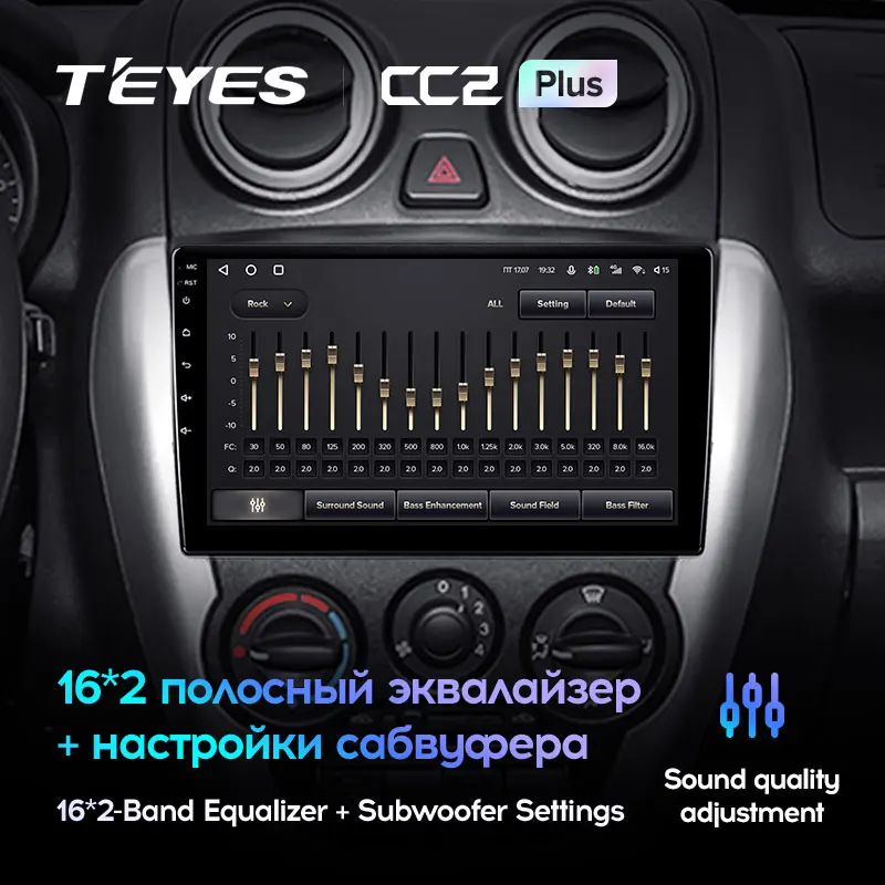 TEYES CC2L и CC2 Plus Штатная магнитола For Лада ВАЗ Гранта Спорт LADA Granta Sport 2011 2018 Android до 6 +