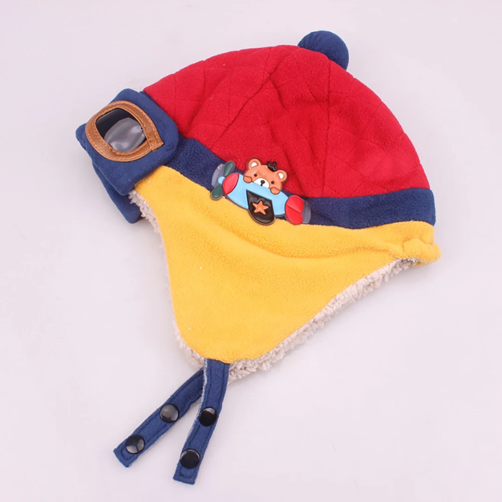 1 pieza nuevo Cool infantes Bebes infantil invierno piloto aviador algodón sombrero catido para gorra para niino estilo moda