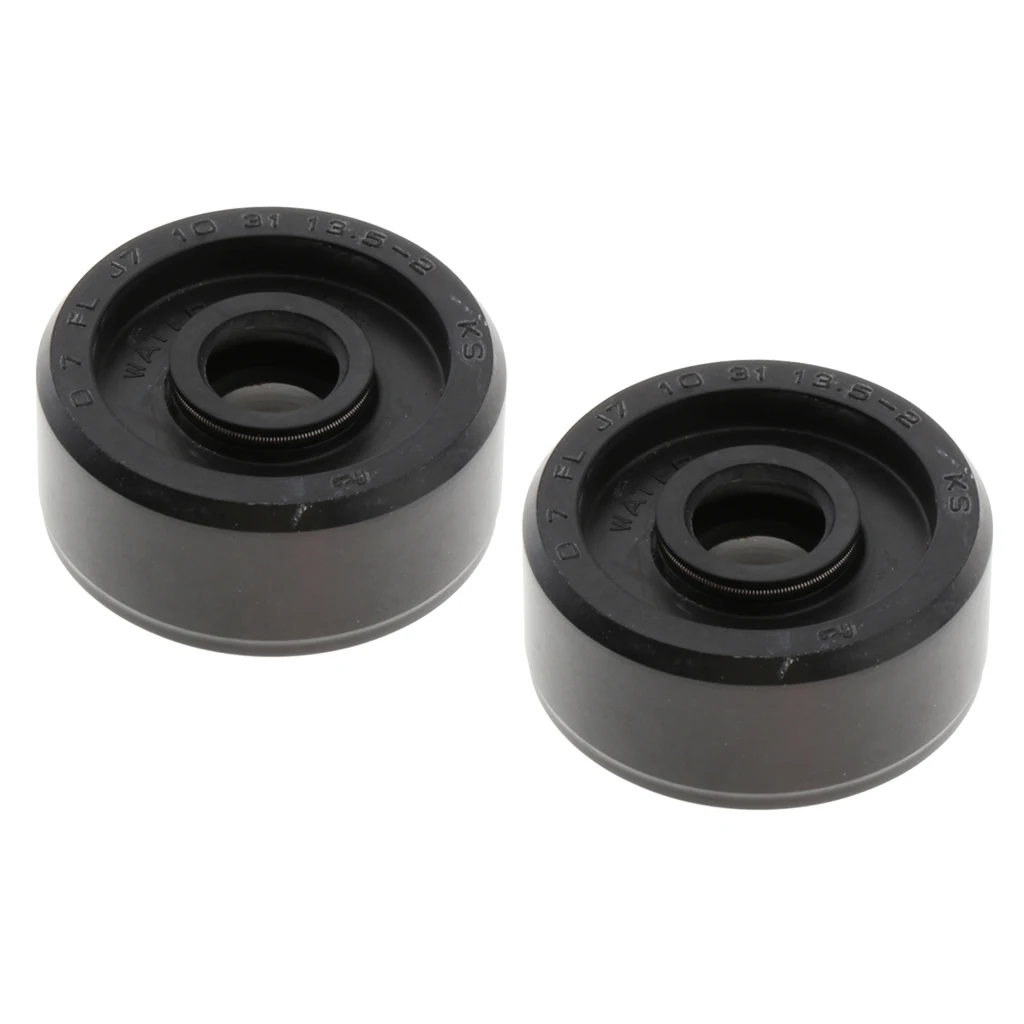 2pcs Motorcycle Water Pump Seal Replacement for YAMAHA DT125 DT125LC 1982-1988 Motorcycle