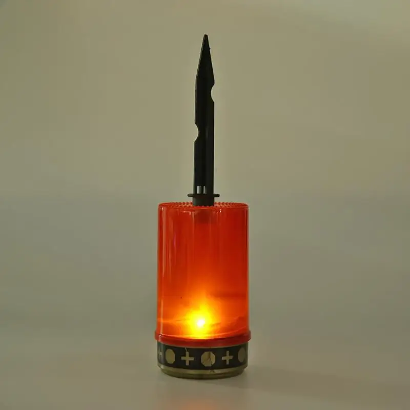Электронный СВЕТОДИОДНЫЙ светильник-Свеча для церемониального обряда, безпламенный Солнечный декоративный чайный светильник, стабильная работа, без нагрева, безопасность