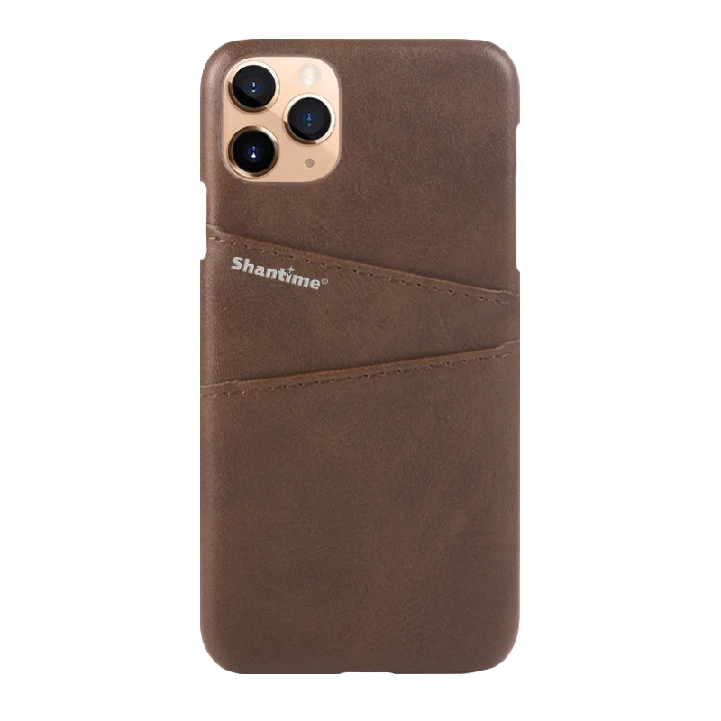 Роскошный Винтажный чехол из искусственной кожи для iPhone 11 Pro, чехол для телефона iPhone 11 Pro Max, слот для карт, чехол для iPhone 11