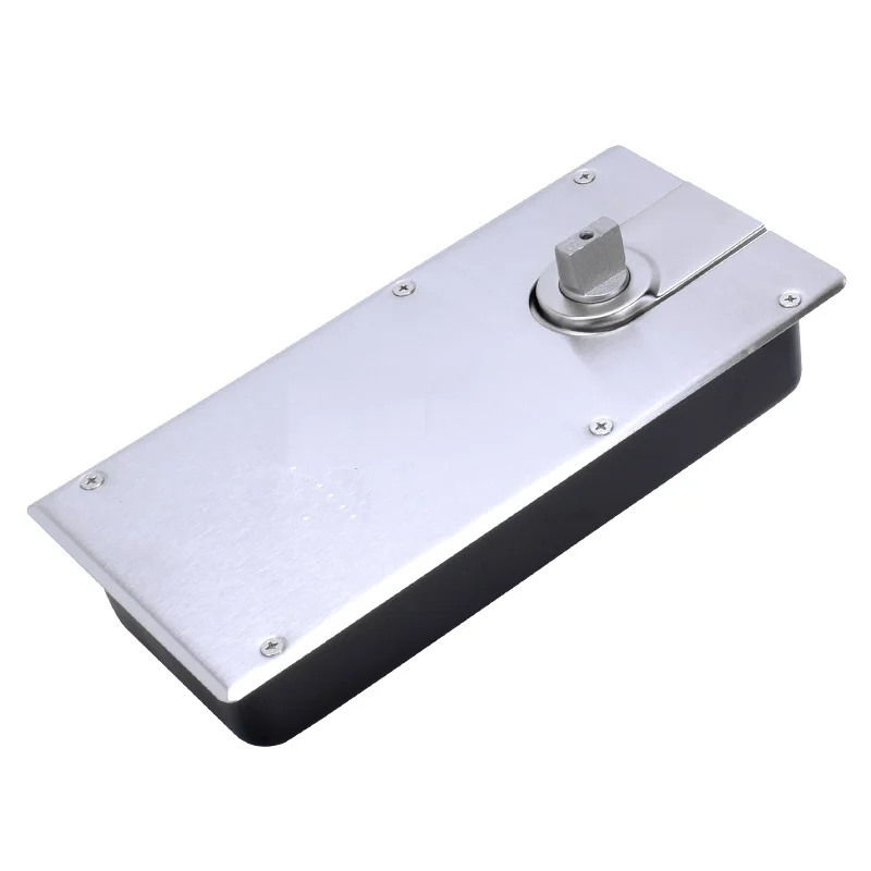Floor Hinge Glass Door Spring Pivot Floor Plate Fitting 90kgs Load