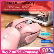 Игровая Мышь перезаряжаемая 2,4g беспроводная Мышь металлическая Бесшумная оптическая Мышь для ноутбука Мышь Прямая поставка