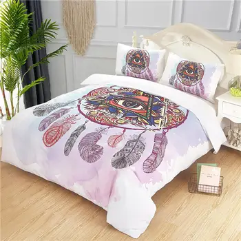 

Home Textile printing bed cover set cover Queen King bed set Bedclothes Quilt Cover Pillow case