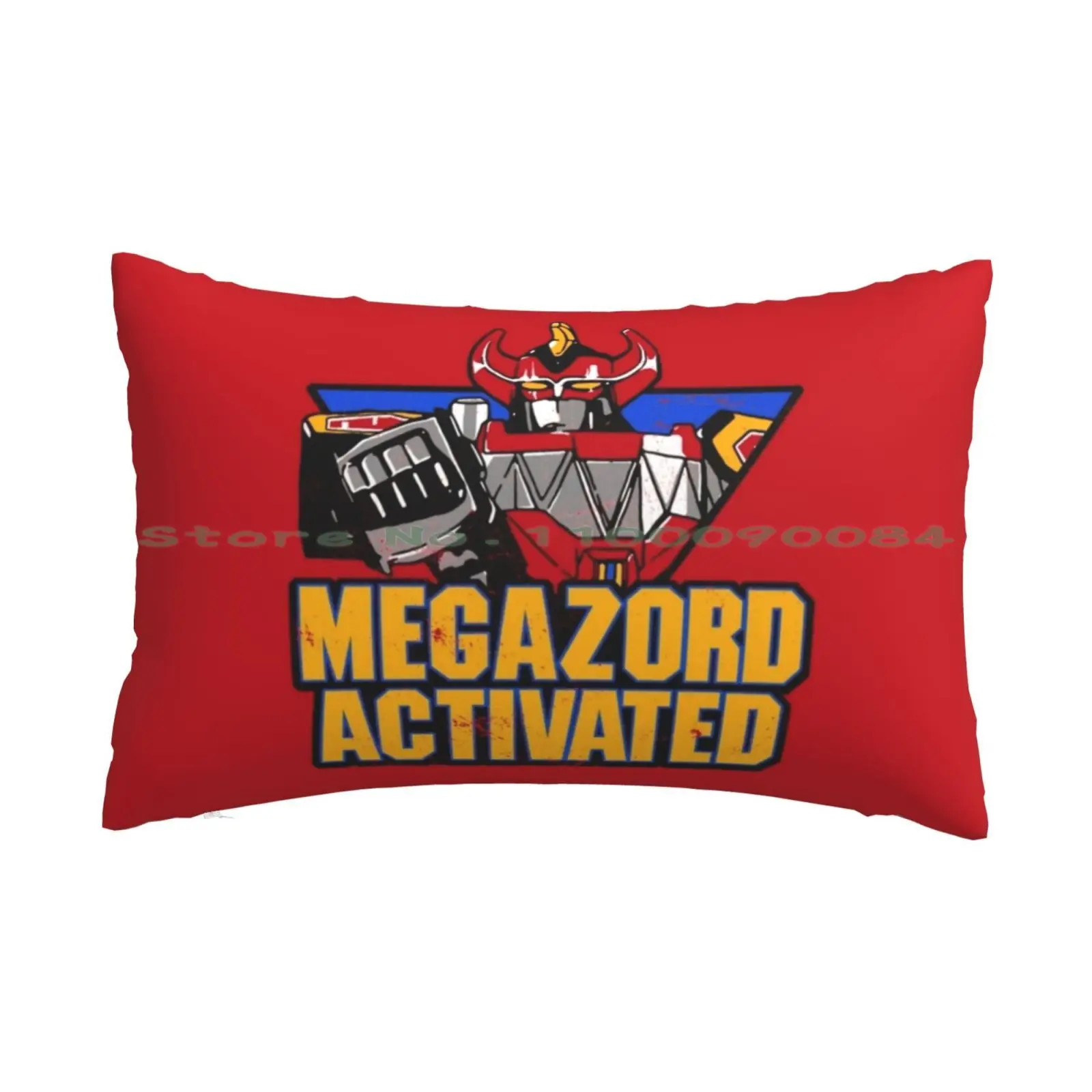 Megazord Federa Per Cuscino Attivata 20X30 50*75 Divano Camera Da Letto Green Ranger Super Sentai Pink Ranger Blue Ranger Yellow Ranger Nero