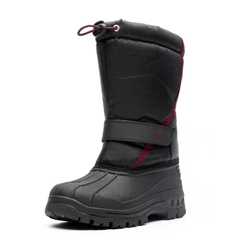 

Winter Children Boots For Kids Snow Shoes Boys Boots Girls Shoes Waterproof Anti-slippery Warm Microfiber kinderschoenen 2019