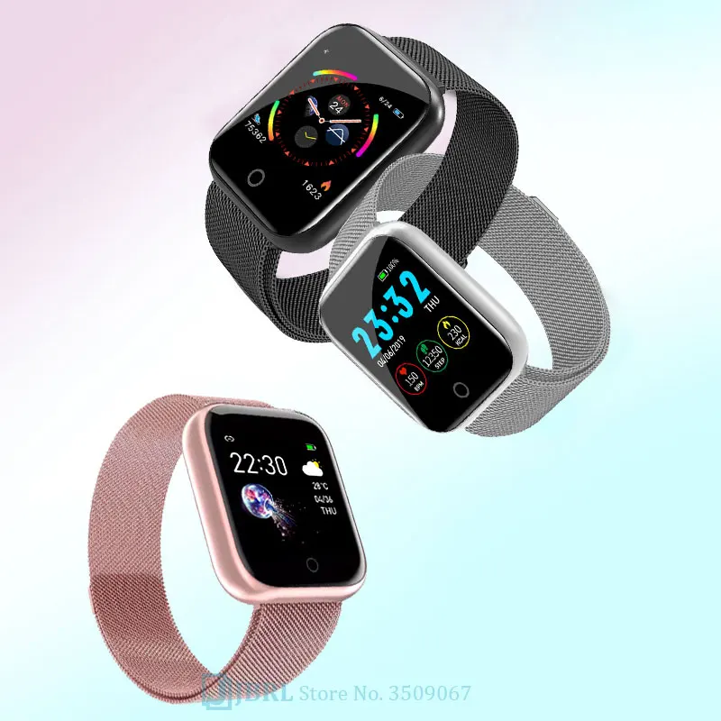 Новые Роскошные Смарт-браслет Для мужчин Для женщин Smartband для Android браслет IOS смарт-браслет Фитнес трекер Марка Bluetooth Смарт-браслет
