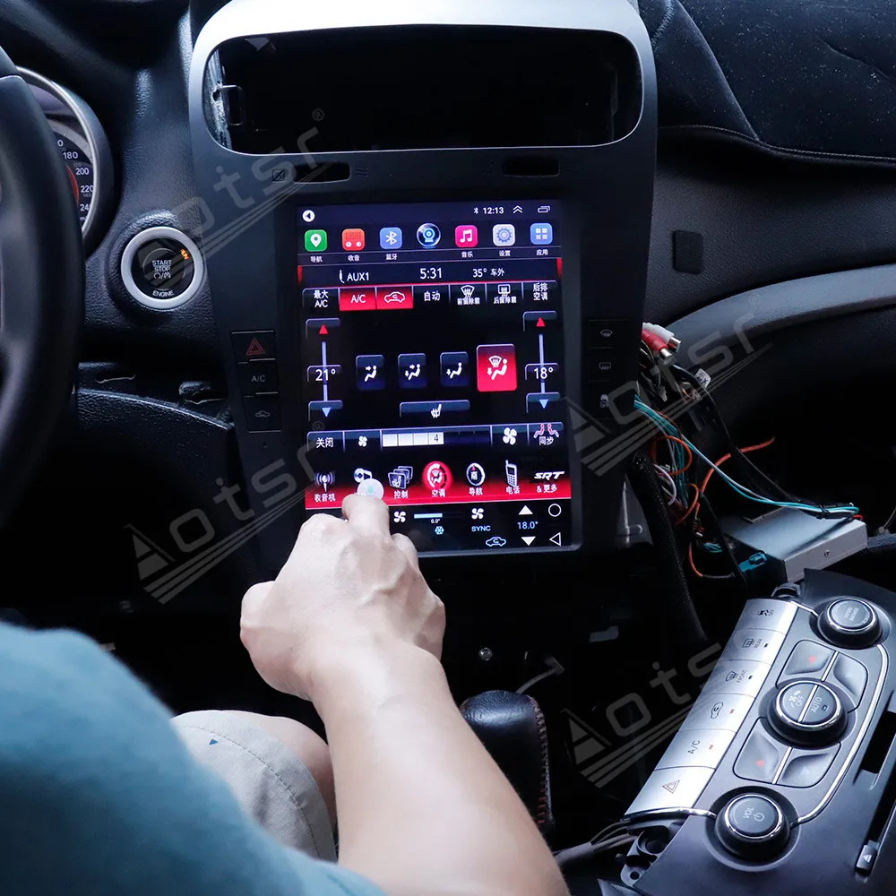 Tesla Screen Android Car Radio Player For Fiat Freemont For