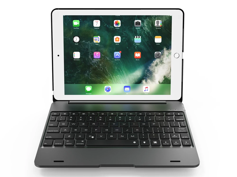 Складной ABS Материал откидная крышка Беспроводная Bluetooth клавиатура для Apple iPad 9,7 Air 2 5 6 Pro 9,7 дюймов защитный чехол